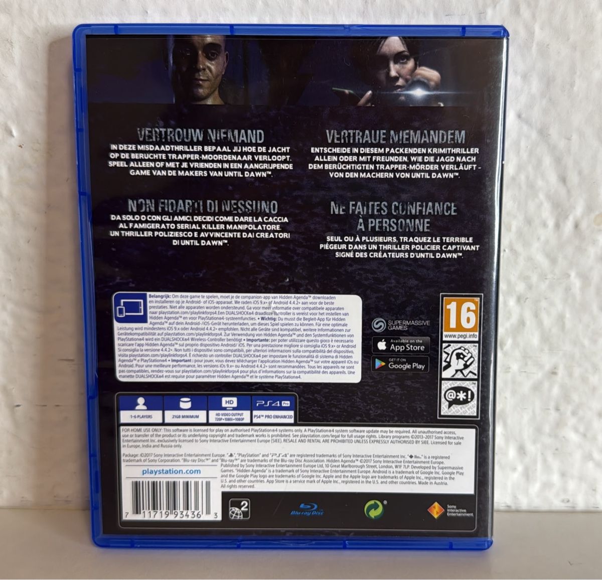 Sony Spiele: Hidden Agenda - PS4/PS5 Game – Gebraucht aus Ehrendingen von bubulence 1