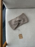 Handgestricktes Stirnband aus Alpaka und Mohair