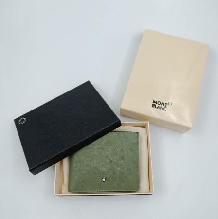 MONTBLANC " SARTORIAL BRIEFTASCHE 8 CC", GRÜN