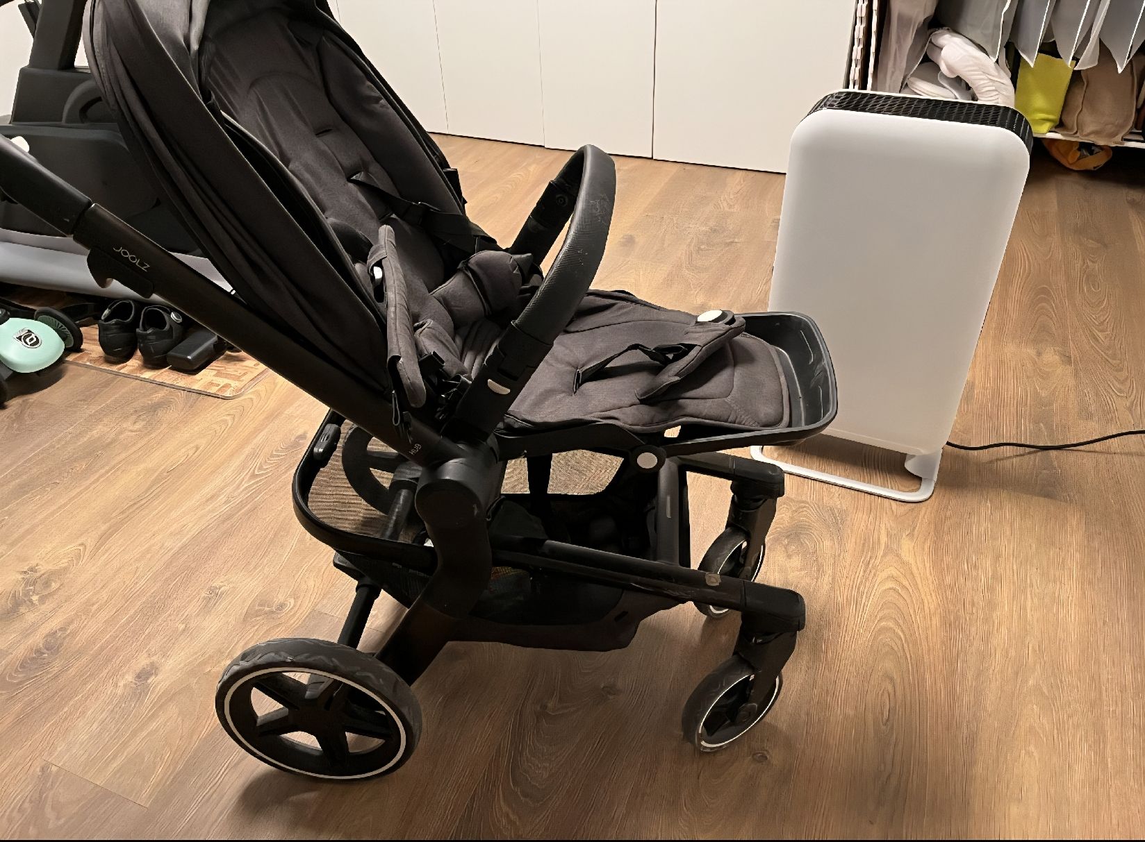 Joolz Carrozzine: Joolz Hub+ stroller with accesorries and newborn set – Usato da Maur venduto da Sofi___ 1