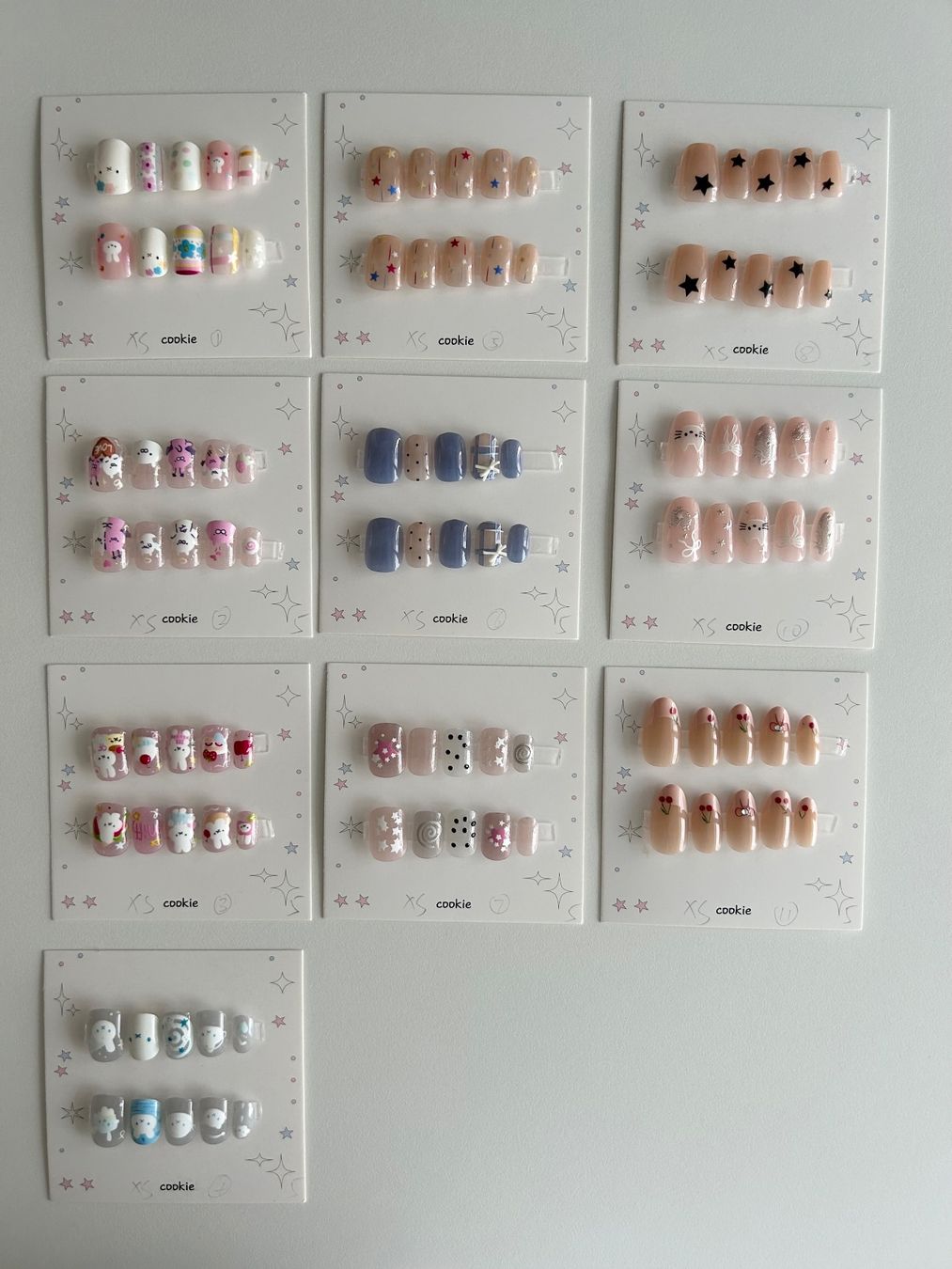 Unghie finte: Press-on nail  - New - size XS – Nuovo (secondo la descrizione) da Basel venduto da lau_982w