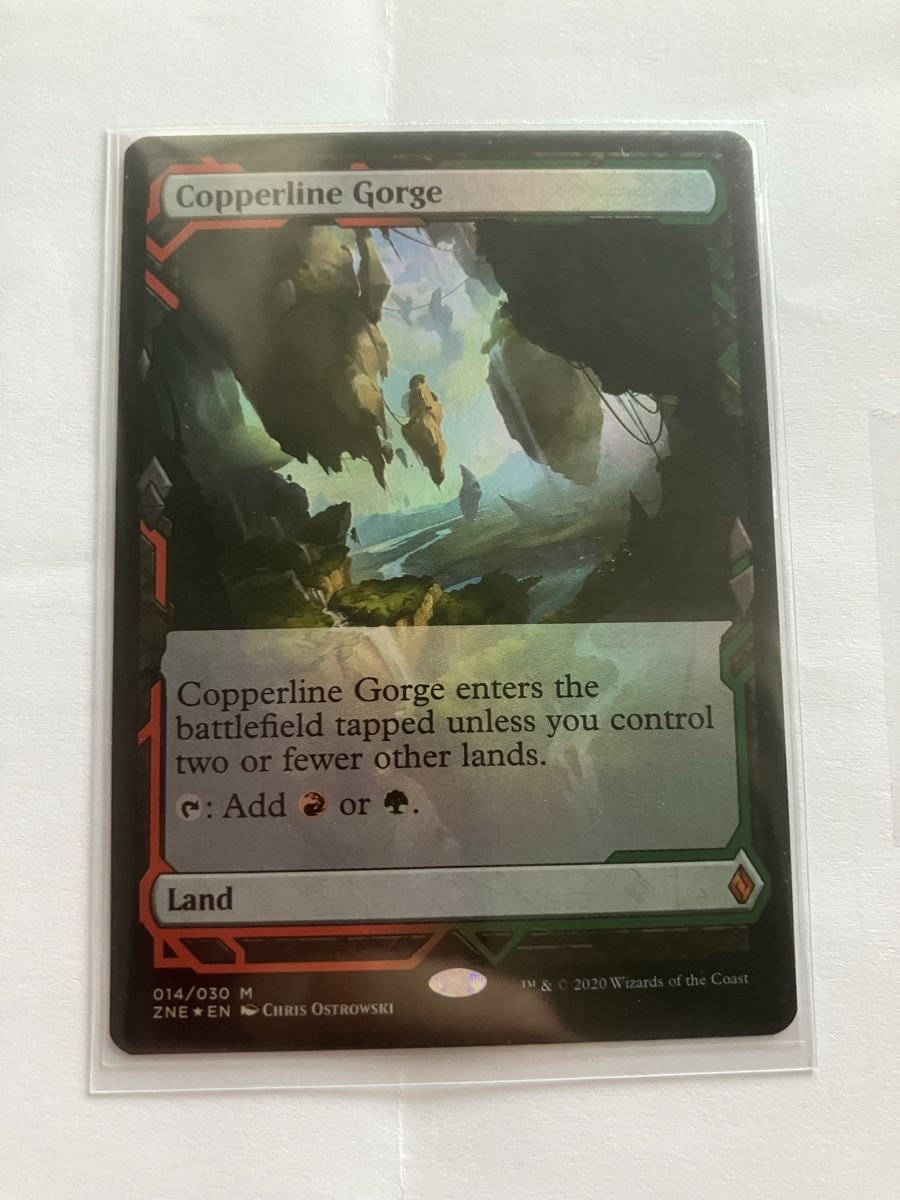 Karten: Copperline Gorge Foil – Gebraucht aus luzern von rammdave