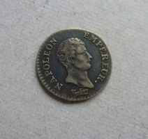 Italien Turin ++ Quart de Franc 1807 U, sehr selten