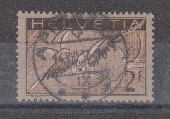 Tous les timbres: Poste aérienne n° 13z oblitéré luxe – D'occasion à Boécourt par Denteles66