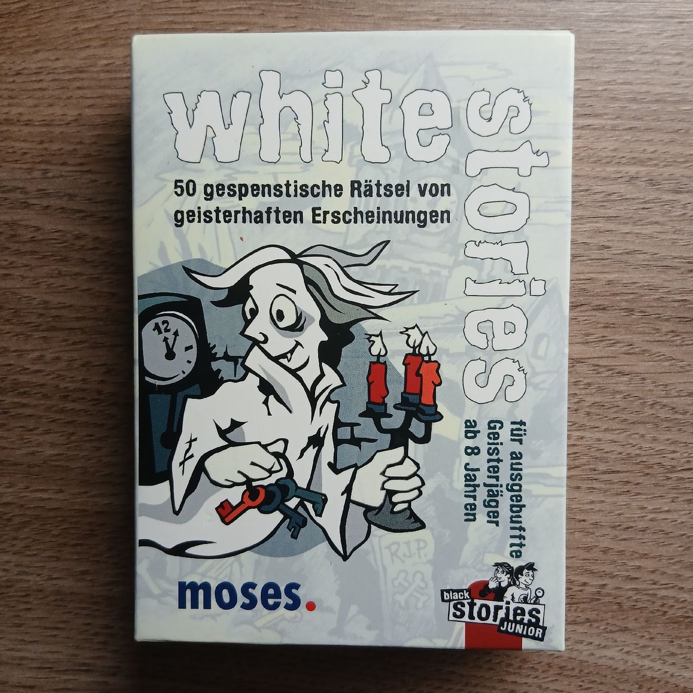 Spiele: Black Stories Junior - 50 Rätsel – Gebraucht aus Rapperswil SG von Danii008