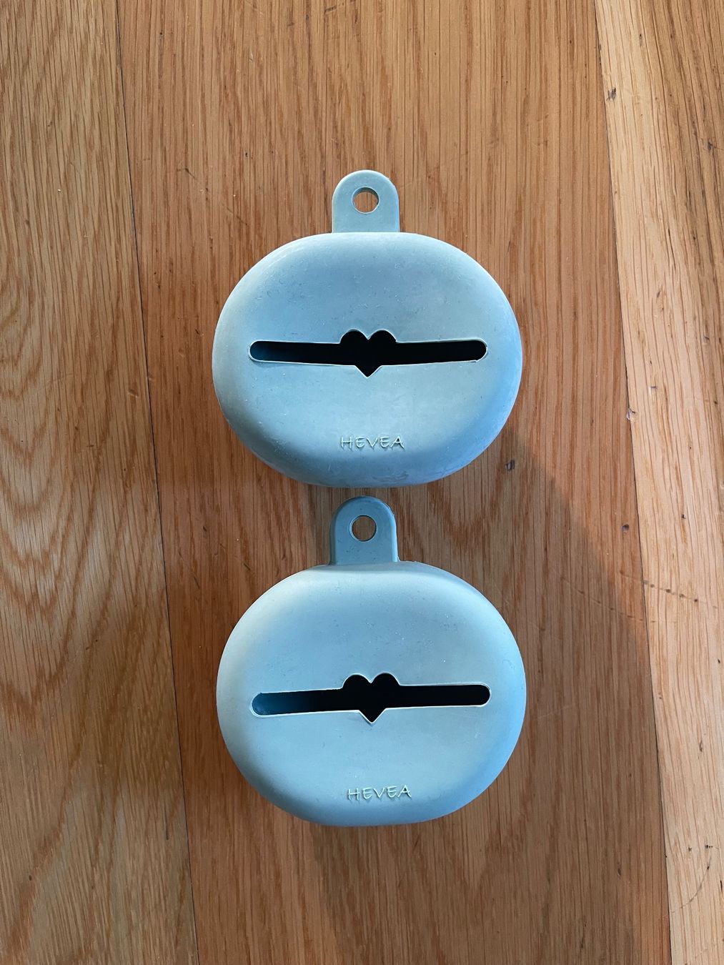 Succhiotti & catenelle porta ciuccio: 2x Silikon-Schnullerboxen, Hevea – Usato da Ehrendingen venduto da abo_p9n6
