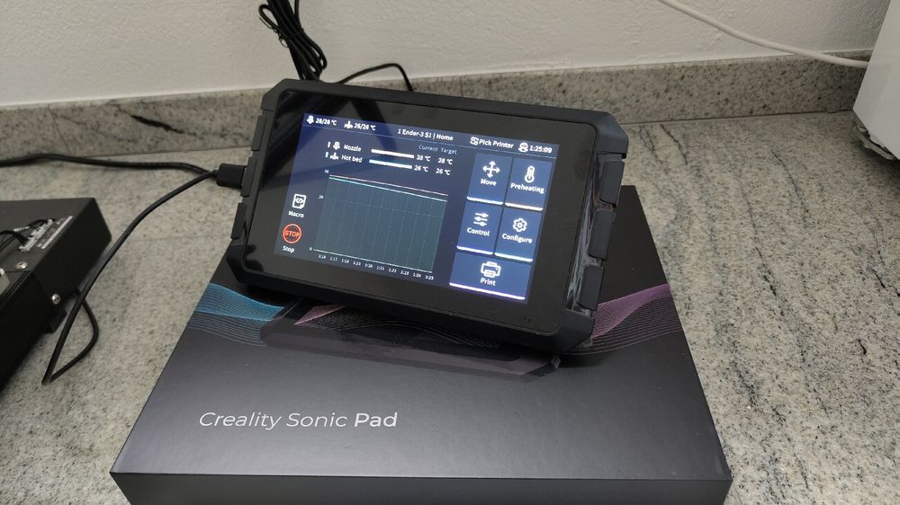 Creality Stampanti 3D: Creality Ender 3 S1 3D-Drucker mit Sonic Pad – Usato da Balzers venduto da wildkirchli 3