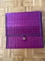 Set de table violet en bambou style asiatique