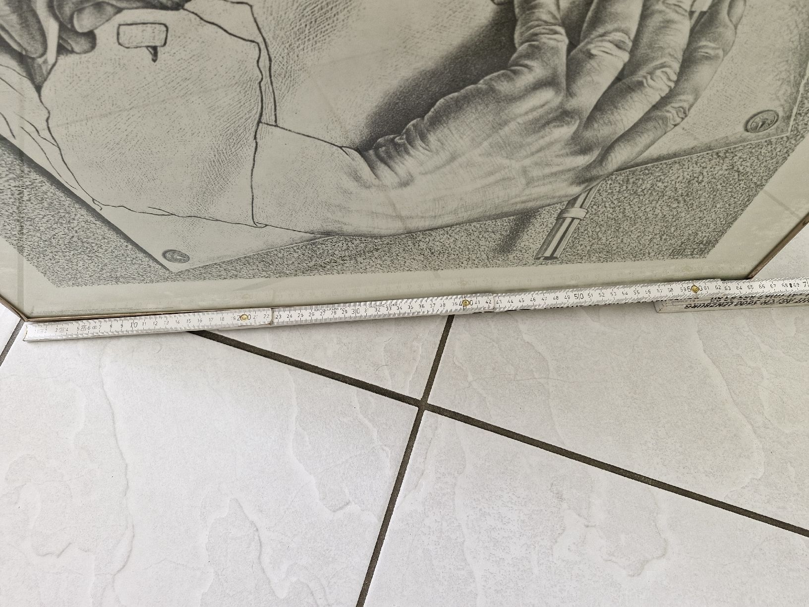 Foto & Immagini: Lithografie von M.C. Escher "Hand mit Schreibendem" – Usato da Frauenfeld venduto da Kasico 8