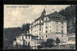 AK St. Moritz, Hotel Belvedère