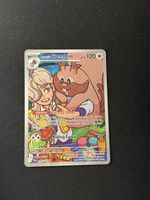 Pokemon Karte Arven's Greedent 205/182 guter Zustand