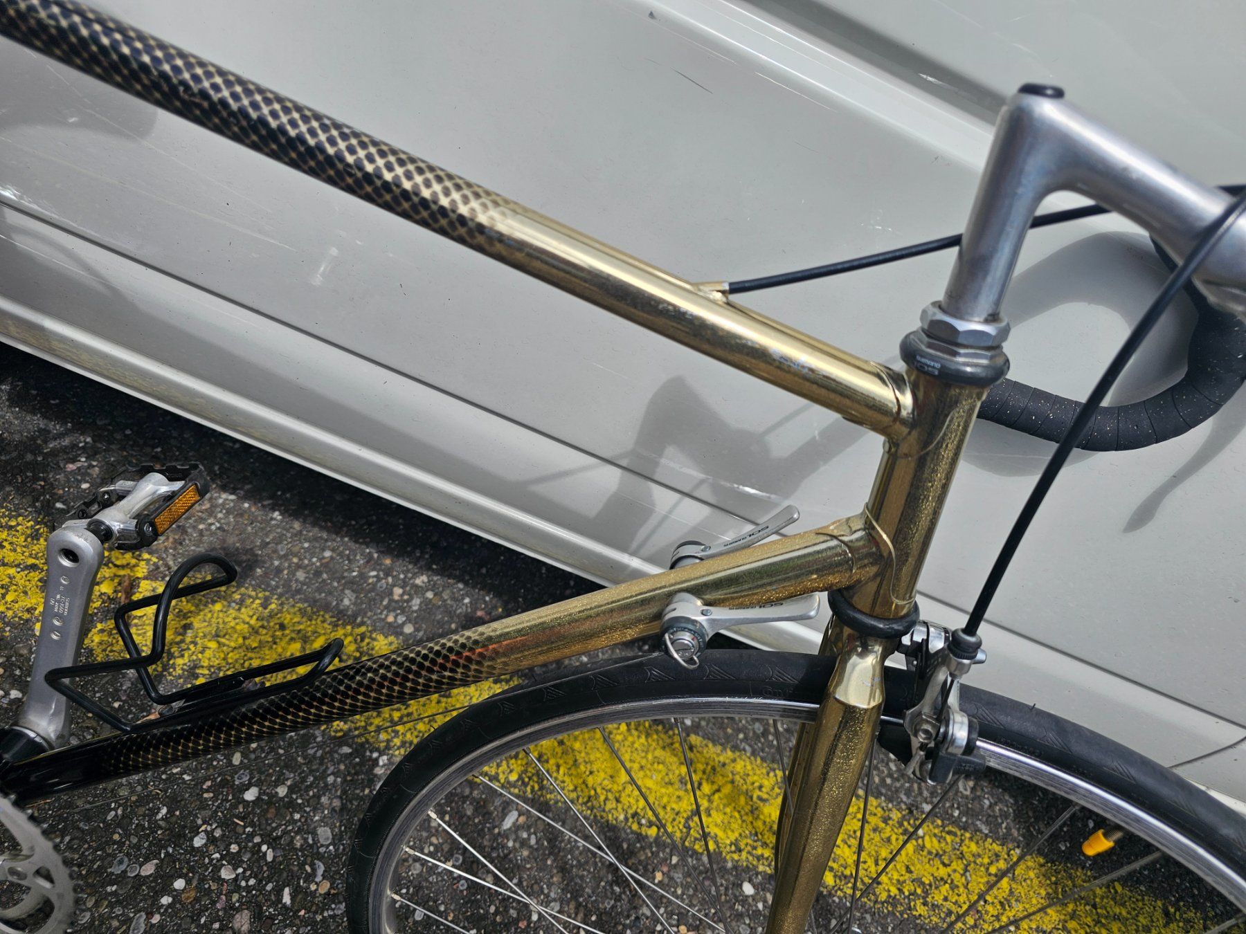 Velos: Rennvelo Gold & Black RH 53 cm – Gebraucht aus kleindöttingen von Jimi-Hendrix 2