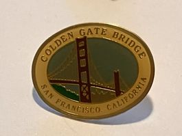 1 Pin Golden Gate Bridge San Francisco California