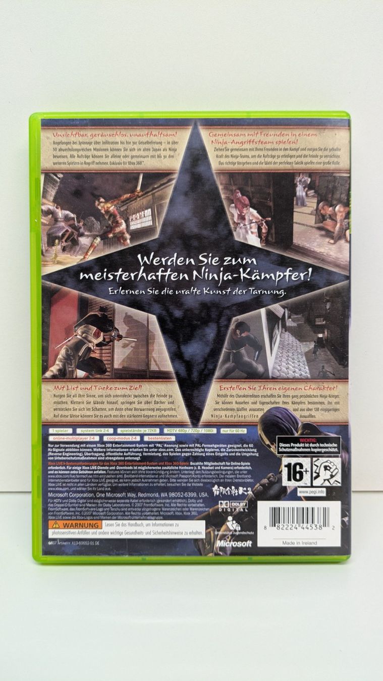 Giochi: Tenchu Z - Xbox 360 – Usato da Menziken venduto da mame18 2