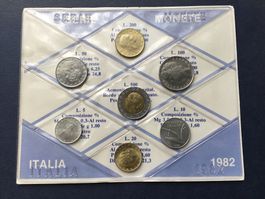 Serie IPZS 1982 , seltene, unzirkuliert stgl