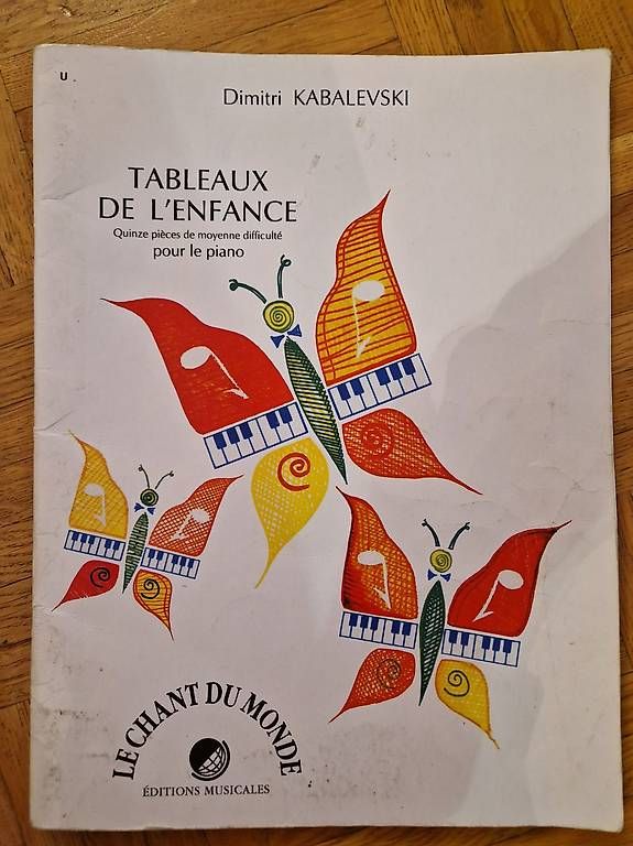 Strumenti musicali: Diverses partitions de piano – Usato da Renens VD venduto da extravadave