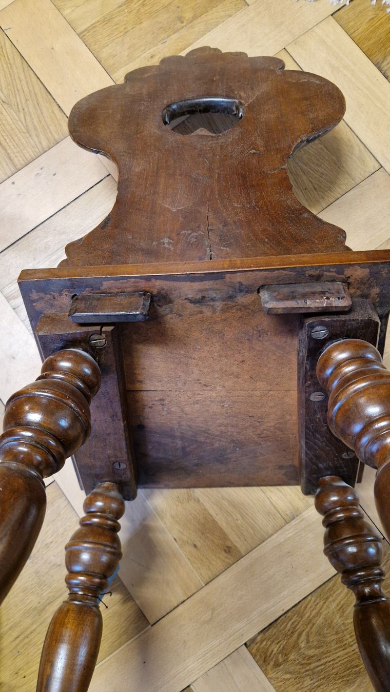 Sedie: Chaise "stabelle" ancienne / Antike Stabelle geschnitzt – Usato da Biel/Bienne venduto da r_dedo 4