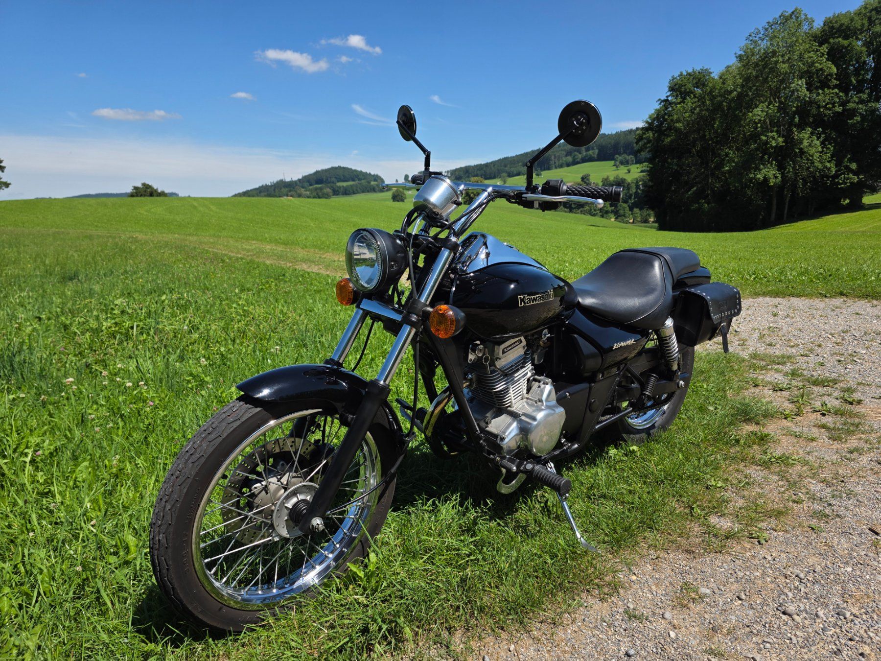 Kawasaki Chopper: Kawasaki Eliminator BN125A – Gebraucht aus Wängi von Uevi