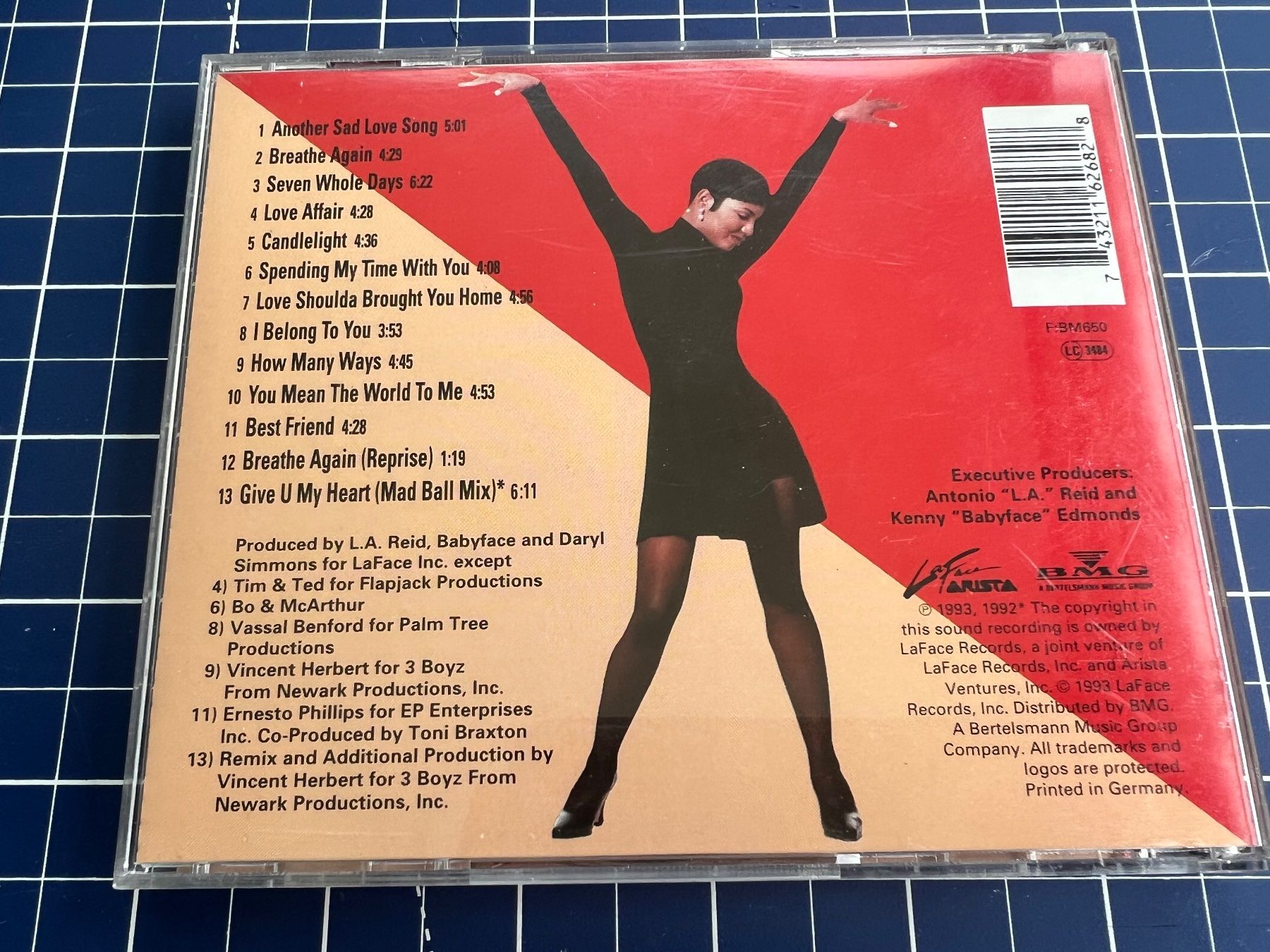 CDs: Toni Braxton – Toni Braxton – Gebraucht aus st.gallen von sophiephie 2