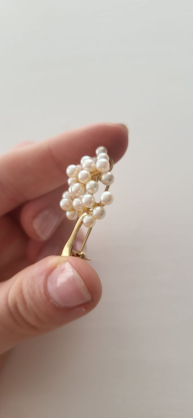 Anhänger: Fantastisch schöner Anhänger/ Perlenbrosche  – Neu (gemäss Beschreibung) aus Unterägeri von Altgoldschmuck 2
