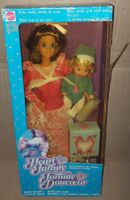 Barbie "The Family Heart:Baby Wets",1987,New/Plastique cassé