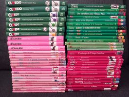 Lot de 55 livres Bibliothèque Verte et Rose occasion