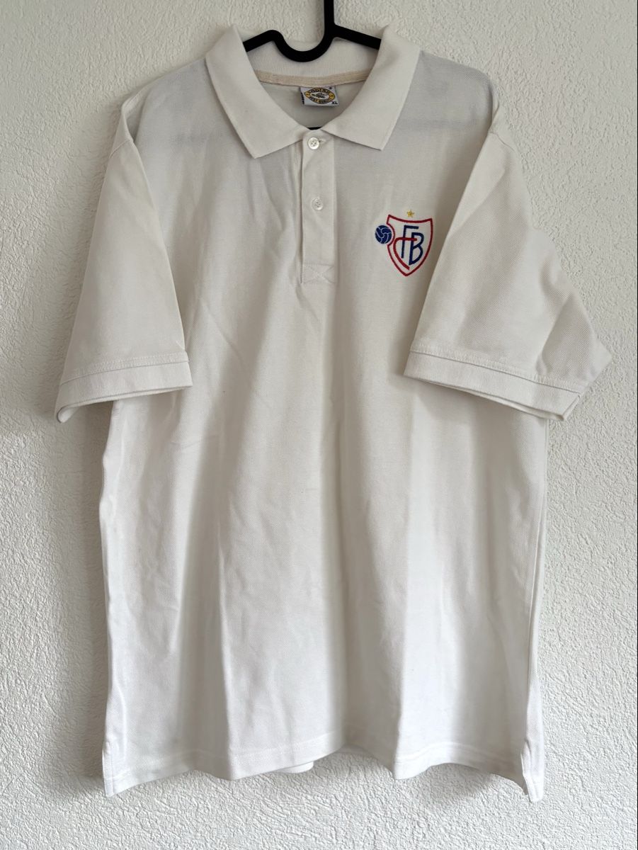 Magliette Polo: FC Basel Polo Shirt Weiss – Nuovo (secondo la descrizione) da Münchenstein venduto da Casstore