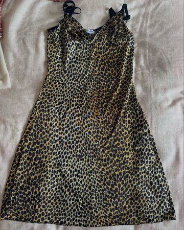 Vintage Dolce & Gabbana cheetah nightdress