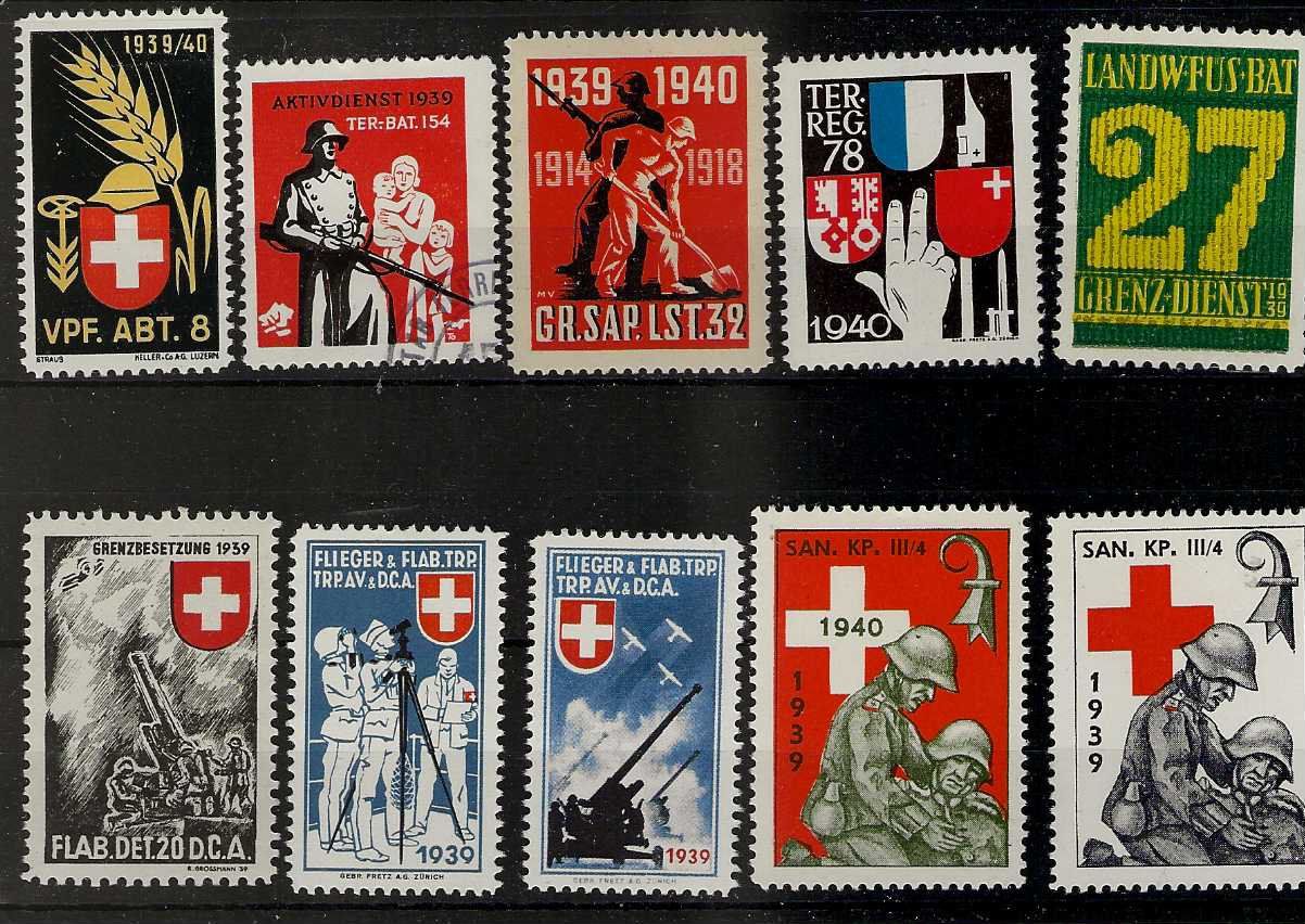 Alle Briefmarken: timbre militaire – Gebraucht aus Sorvilier von carose01