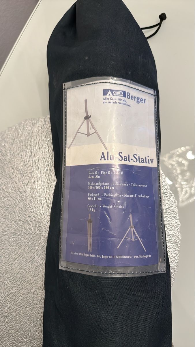 Sonstige Dekorationen & Accessoires: Alu-Sat-Stativ von Fritz Berger – Gebraucht aus Wangs von Kuell5 1