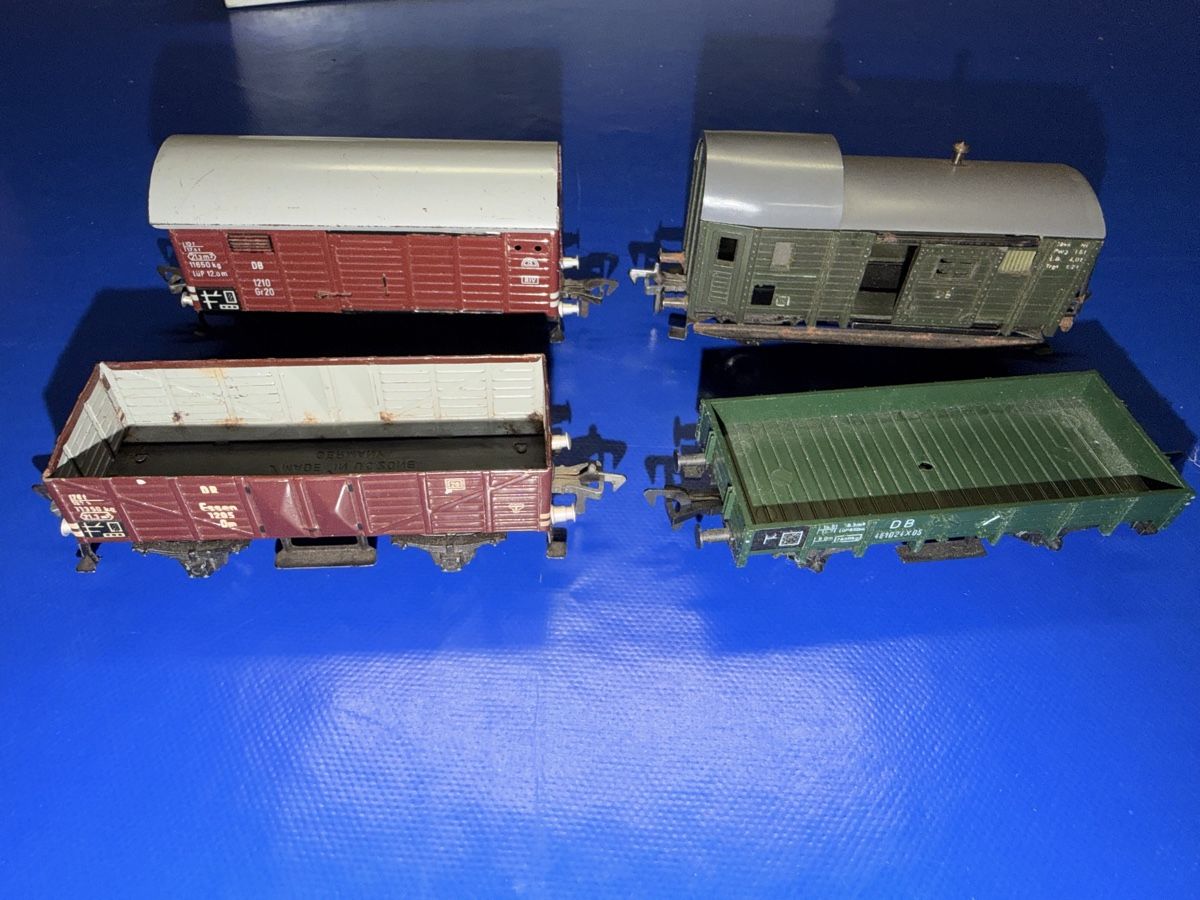 Fleischmann Modelleisenbahnen: 4x Güterwagen Fleischmann – Gebraucht aus Frick von Freddoo93 2