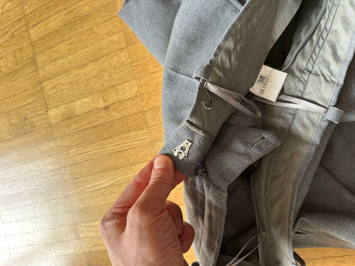 Jil Sander Completi & Tailleur: Jil Sander Anzug Grau Damen Grösse 38 – Usato da Bonstetten venduto da Chickabee 5