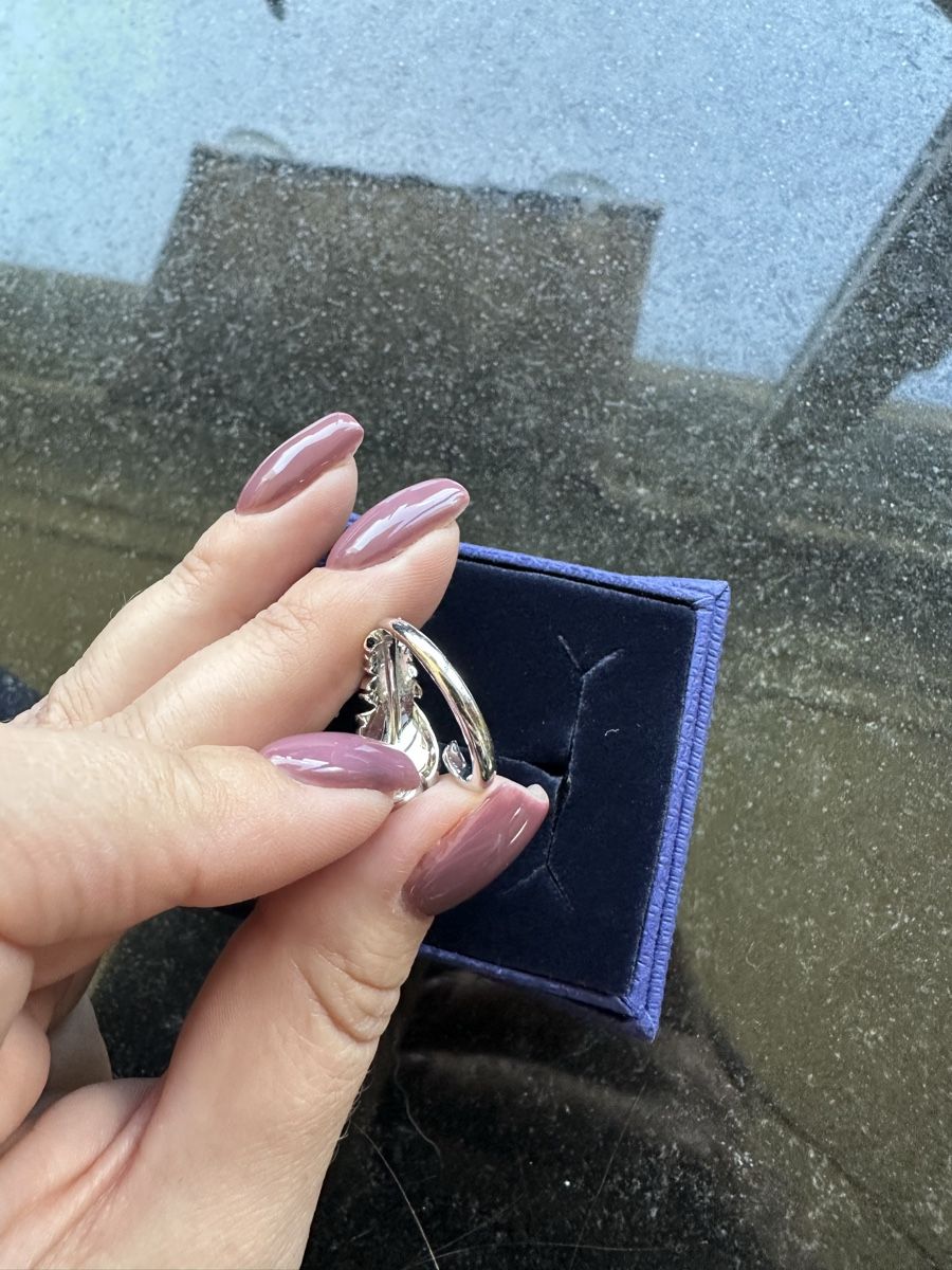 Swarovski Anelli: Swarovski Ring Feder Gr. 50 – Nuovo (secondo la descrizione) da Bern venduto da Shininglove 2