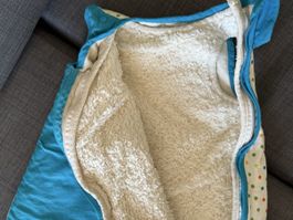 Schlafsack Jako-o Punkte mit Fleecefutter Grösse 70