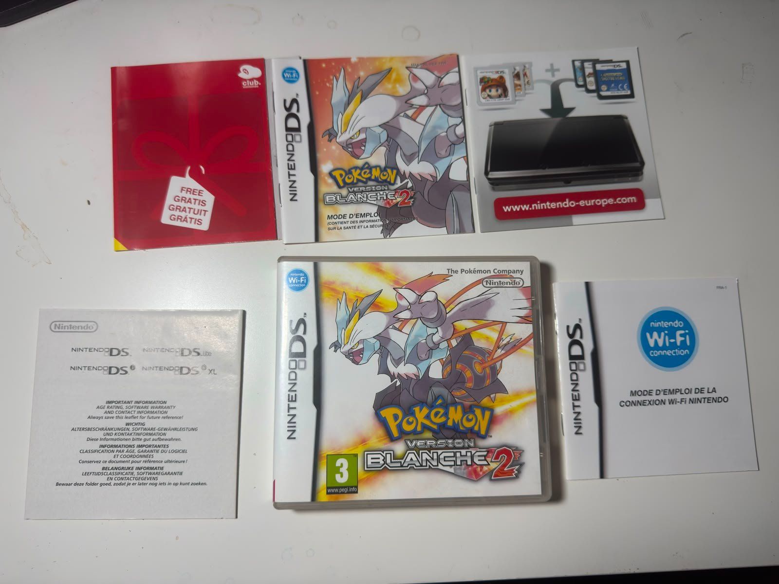 Pokémon Giochi: Jeu Nintendo DS Pokémon Version Blanche 2 complet – Usato da Genève venduto da DeinMarket