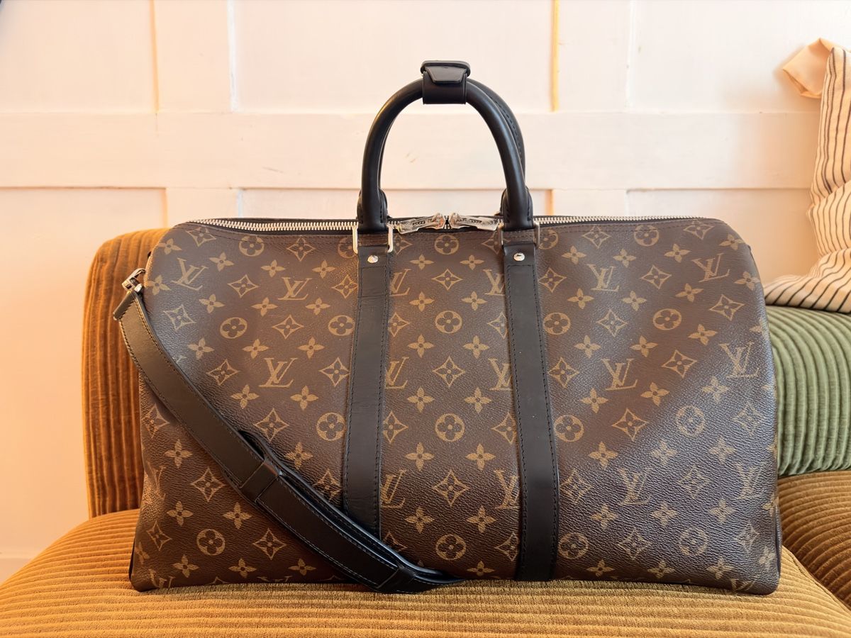 Louis Vuitton Taschen: Louis Vuitton Keepall 45 Monogram Macasar – Neu (gemäss Beschreibung) aus Zürich von ret_2dzn
