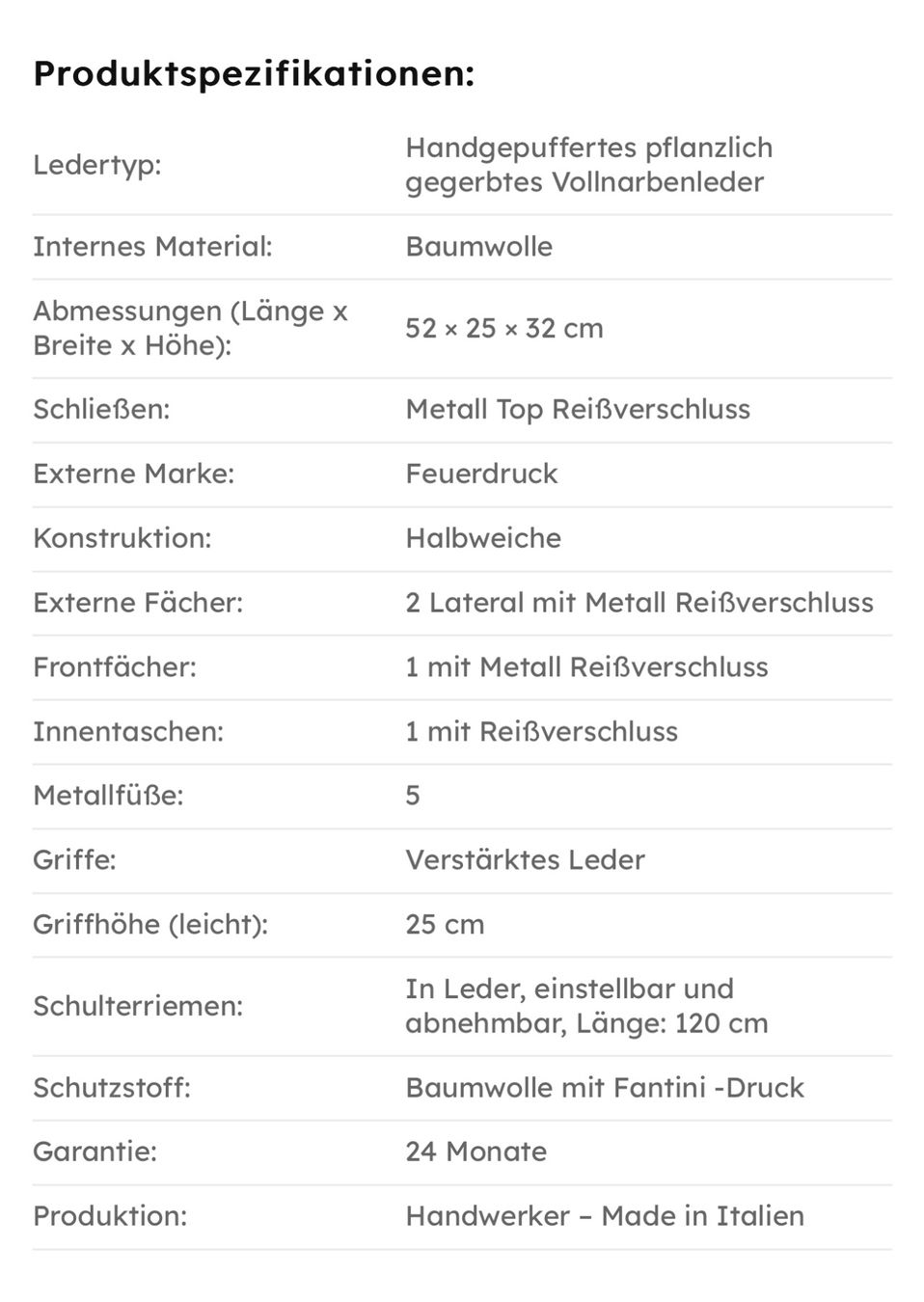 Borse: Reisetasche Leder Praga – Nuovo e nell'imballaggio originale da Wittenbach venduto da bes_k8vr 6