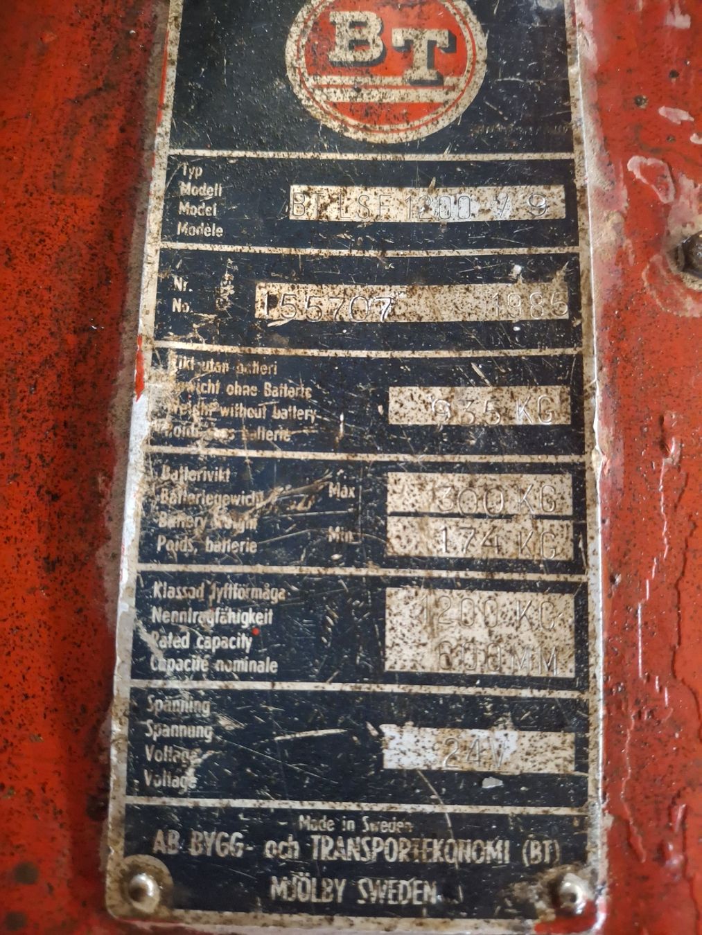 Carrelli elevatori e a forche: BT Ameise Stapler – Difettoso da kägiswil venduto da Waltiming1968 2