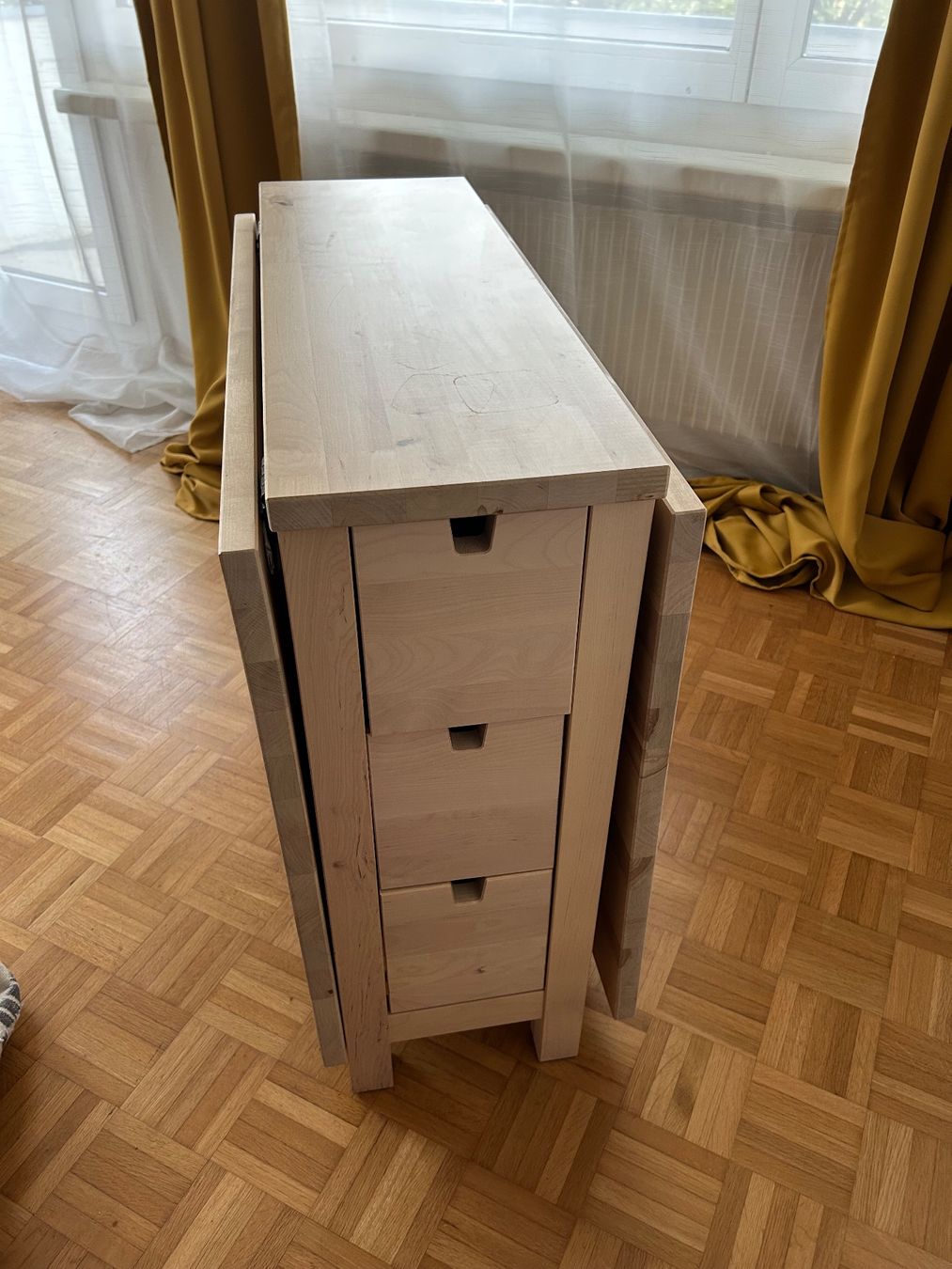 Ikea Tables: Foldable Norden Table with 2 chairs – D'occasion à Oberglatt ZH par nat_5gjp 1