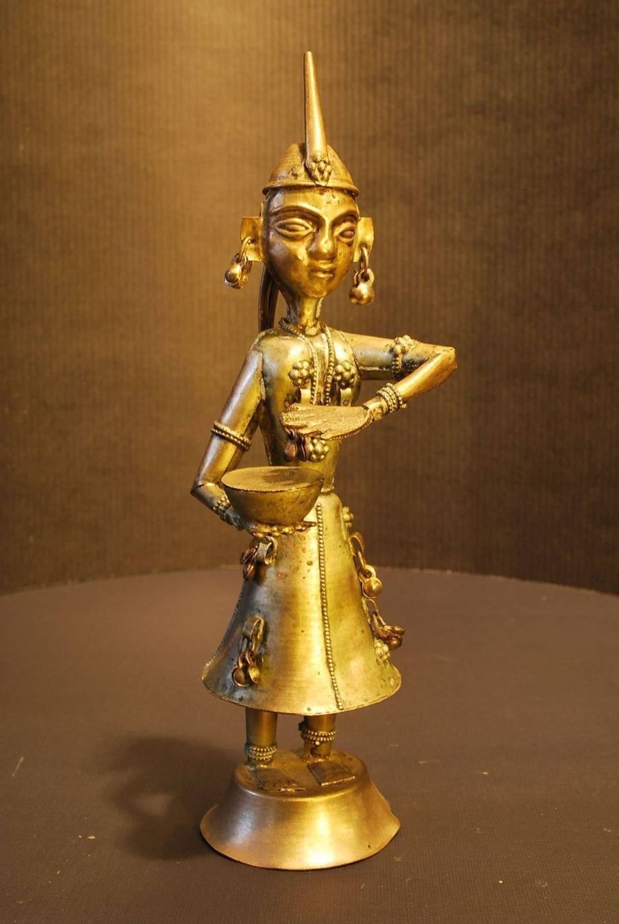 Statuette: 6 METALL ASIATISCHE FIGÜREN – Usato da Schaffhausen venduto da vintageville