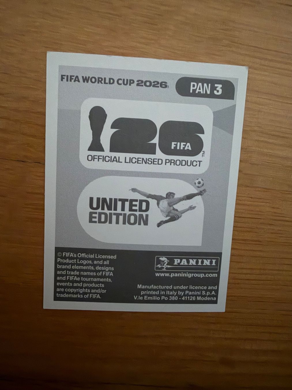Panini Carte collezionabili: Panini PAN 3 Luis Mejia – Nuovo (secondo la descrizione) da Zürich venduto da bel5 1