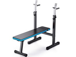 Verstellbare Hantelbank mit Dip-Station,Trainingsbank