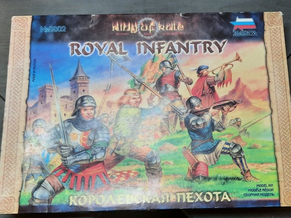 Königliche Infantry Zvezda 28mm/ 156, Ring of Rule, WH Kaufen auf