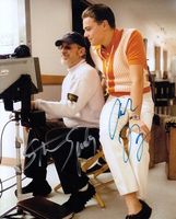 Steven Spielberg + Leonardo DiCaprio - orig. sign. Grossfoto