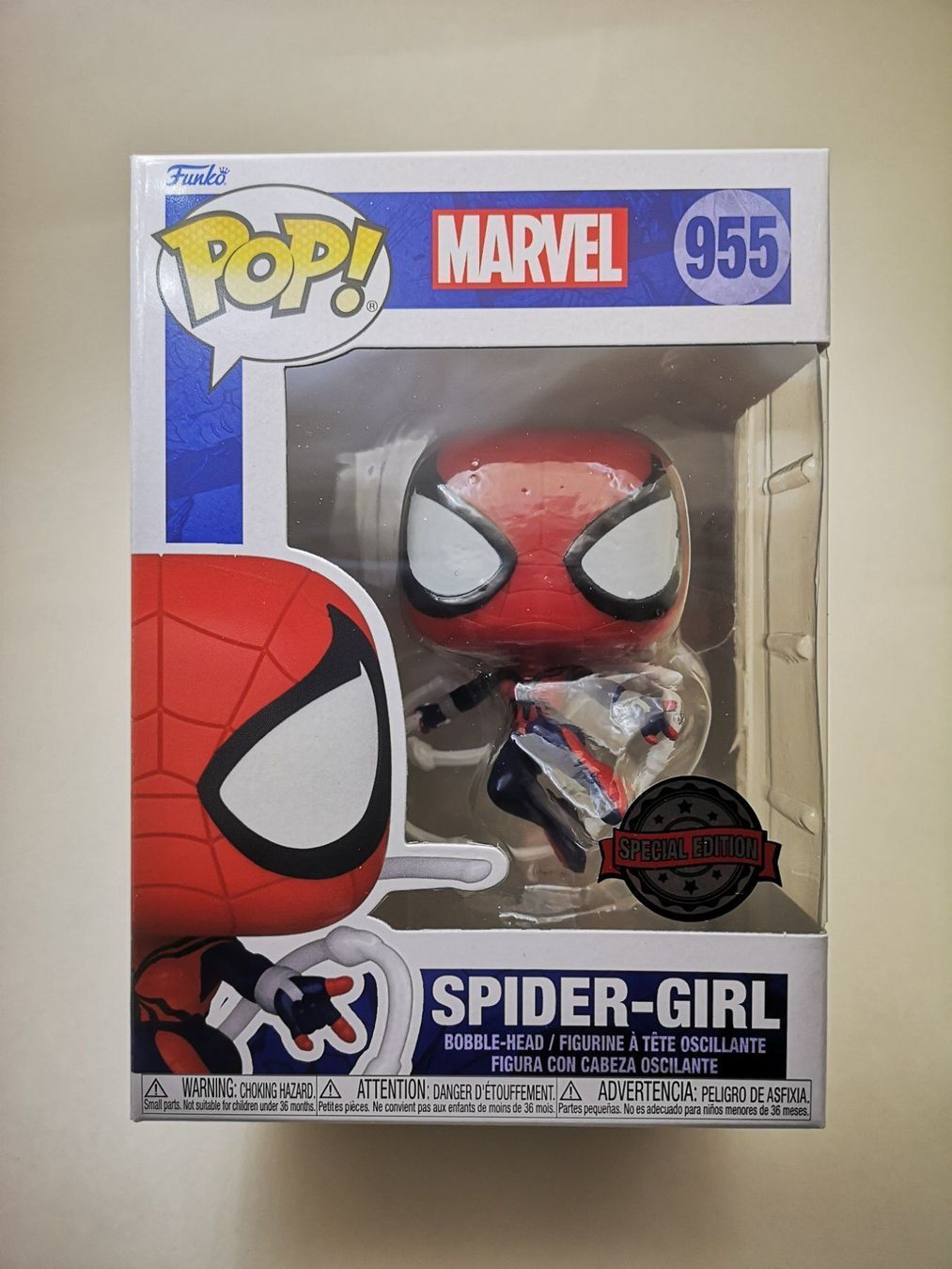Funko Statuette: Funko Pop Spider-Girl #955 – Nuovo e nell'imballaggio originale da Riehen venduto da _TheCollectorShop_