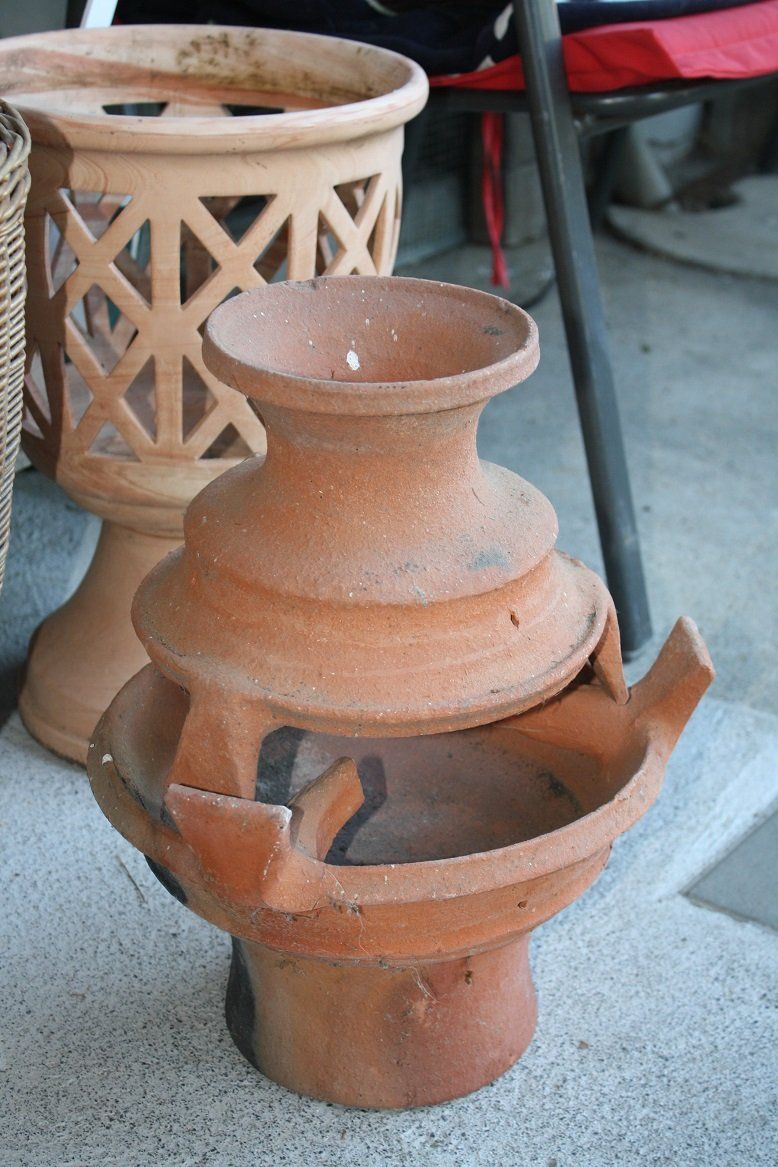 Bracieri: Oudoor Ofen terracotta h 42cm – Usato da zuchwil venduto da parson65