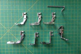 Nähfuss - Nähfüsschen - 7 Stück zu einem Preis