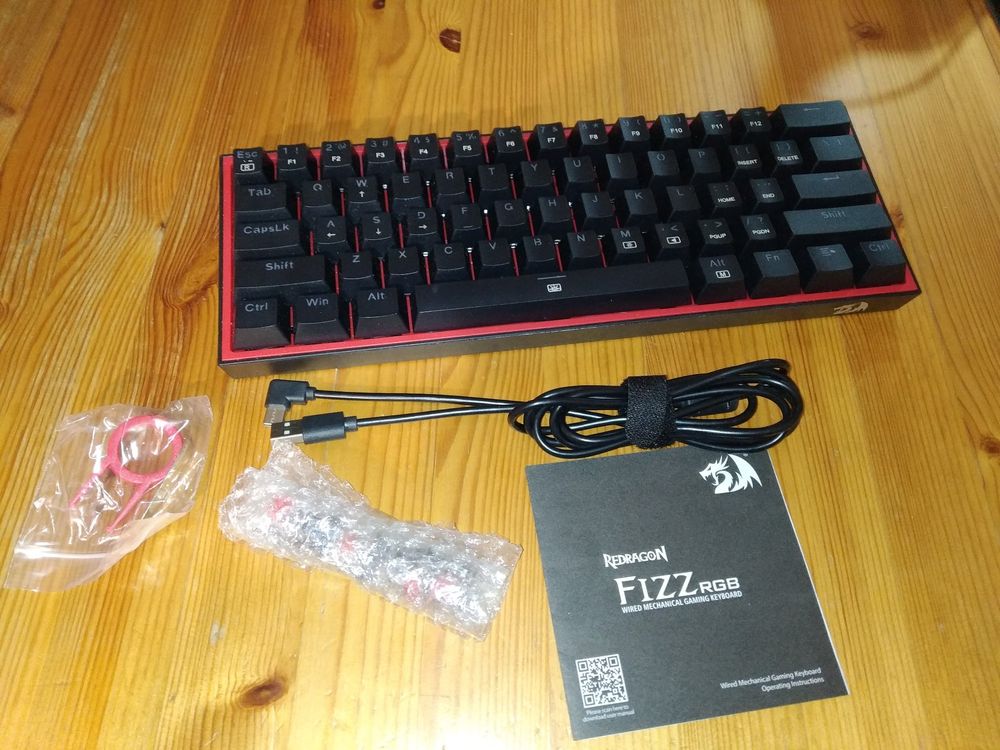 Redragon Fizz K617 RGB USB Gaming Keyboard | Kaufen auf Ricardo