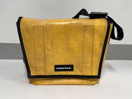 Freitag Messenger Tasche, Modell F12 – Dragnet, gelb