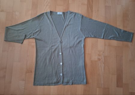 Strickjacke 100% Seide, Mayon, L, Top Zustand